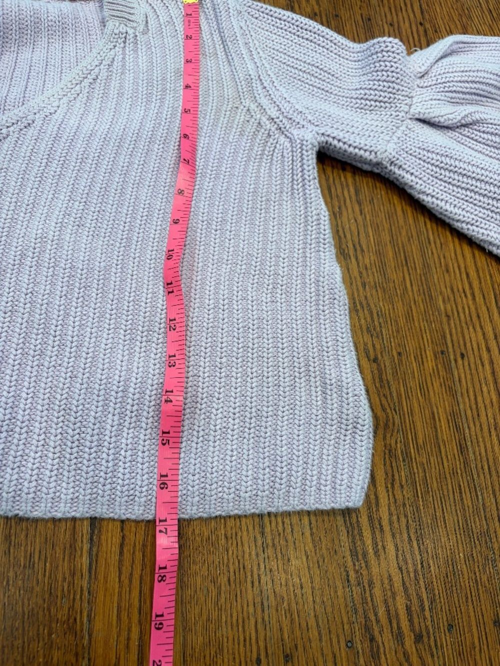 Free People Purple Cropped Sweater | 70s Boho Fairycore - Picture 6 of 8